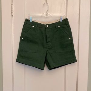Topo designs Forrest green choose shorts.